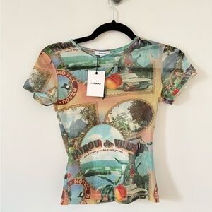 Brand new Miaou baby tees